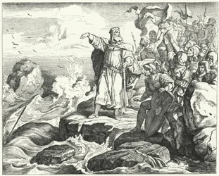 Otto I of Germany on the Shores of the North Sea